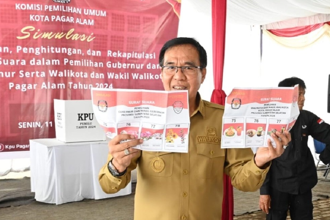 Pj Walikota Ikuti Simulasi Pilkada Serentak 2024